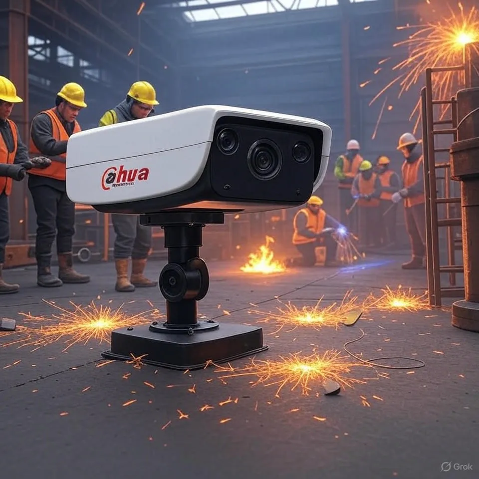 Installation von Dahua Videoüberwachung
